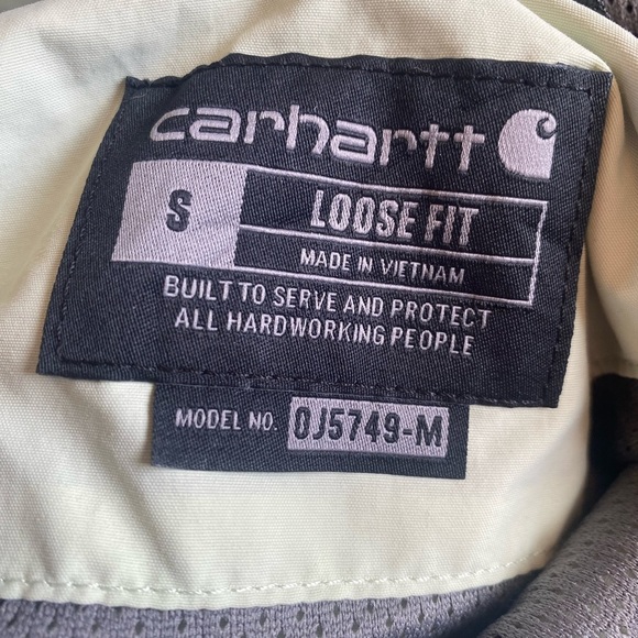 Carhartt Rain defender Loosefit Lightweight Packable Anorak jacket - Picture 8 of 9